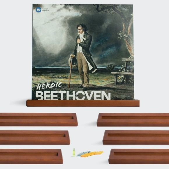 Record Shelves Set of 8 - Vinyl Record Display Shelf - Vintage decor - Picture 5 of 7